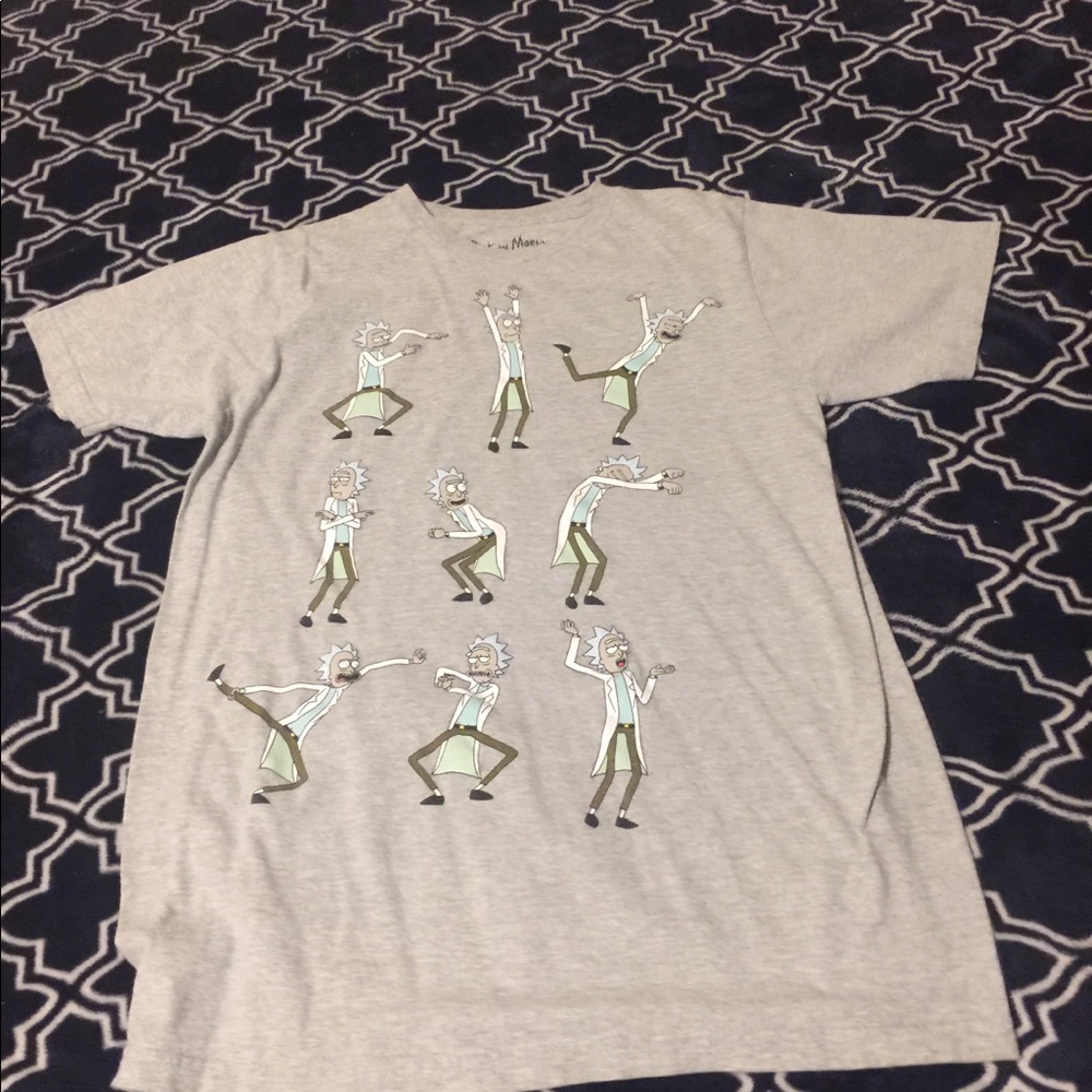 rick and morty tee
